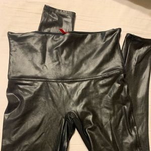 Spanx Faux Leather Leggings